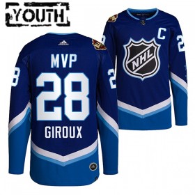 Camisola Philadelphia Flyers Claude Giroux 28 MVP 2022 NHL All-Star Azul Authentic - Criança